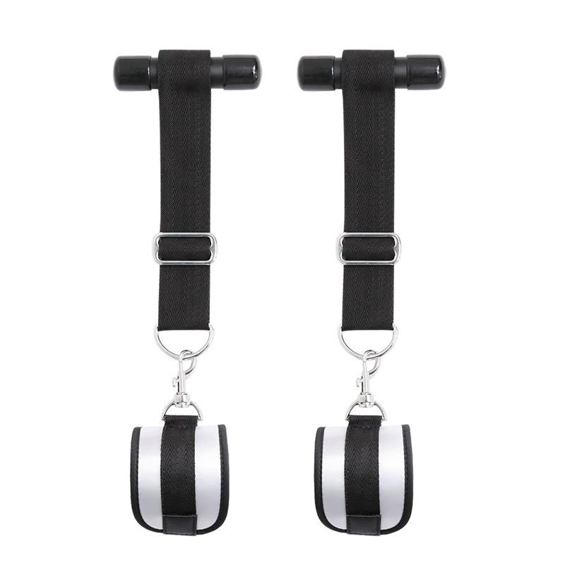 Фиксаторы для двери с наручниками Door Restraint Kit Adjustable Removable Cuffs. Артикул: IXI66685