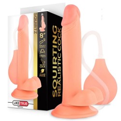 Squirtz Squirting Realistic Dildo 8.0