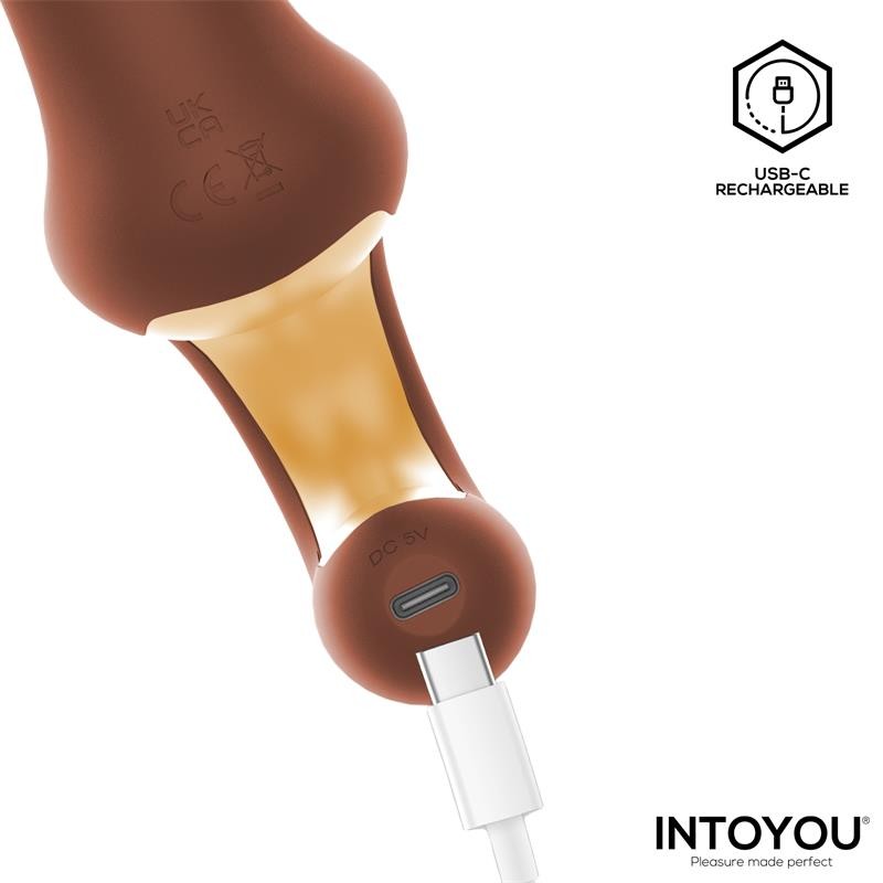 Вибратор двойной Mocca Thrusting Vibrator Ergonomic Grip. Артикул: IXI66795