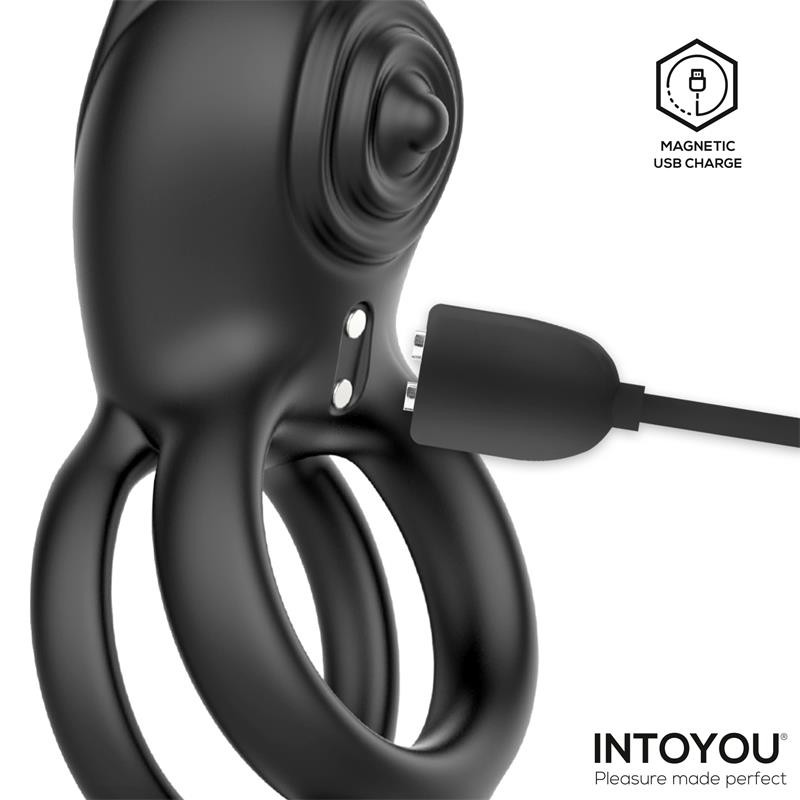 Насадка на пенис Konny Vibrating Rabbit Double Cockring Remote Control. Артикул: IXI66796