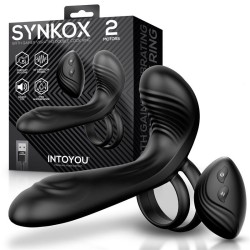 ������� �� ����� Synkox Girth Gainer Vibrating Double Cockring
