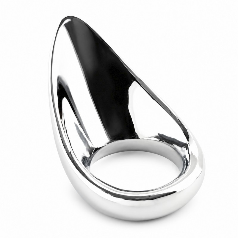 Хромированое кольцо на пенис Chrome Plated Teardrop Cock Ring. Артикул: IXI66811