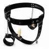������� ���� �������� Black Chastity Belt Handcuffs Anal Plug
