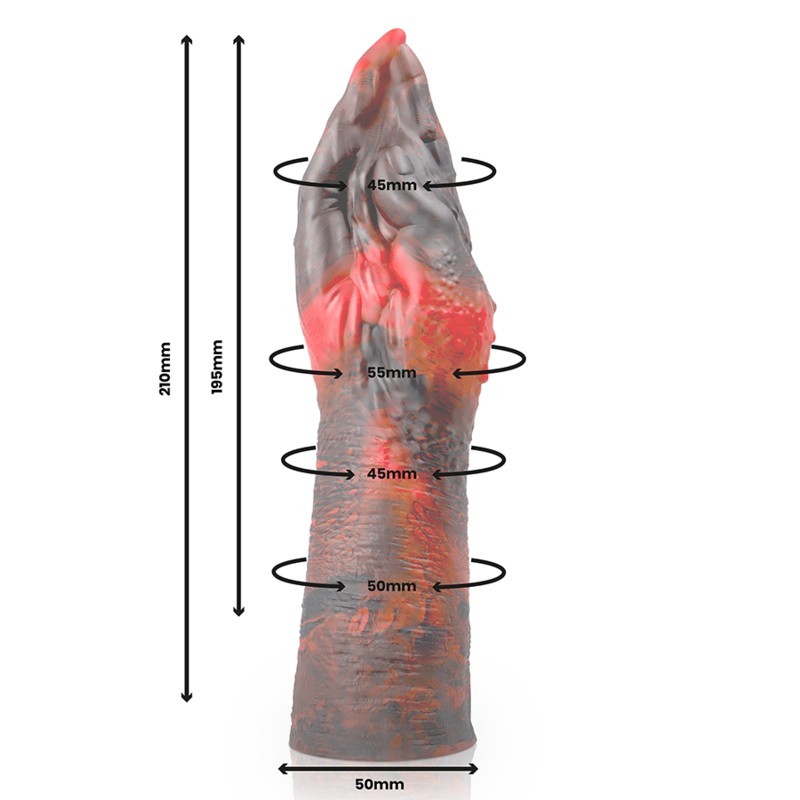 Фаллоимитатор для фистинга Lilith Dildo Evil Demon. Артикул: IXI66858