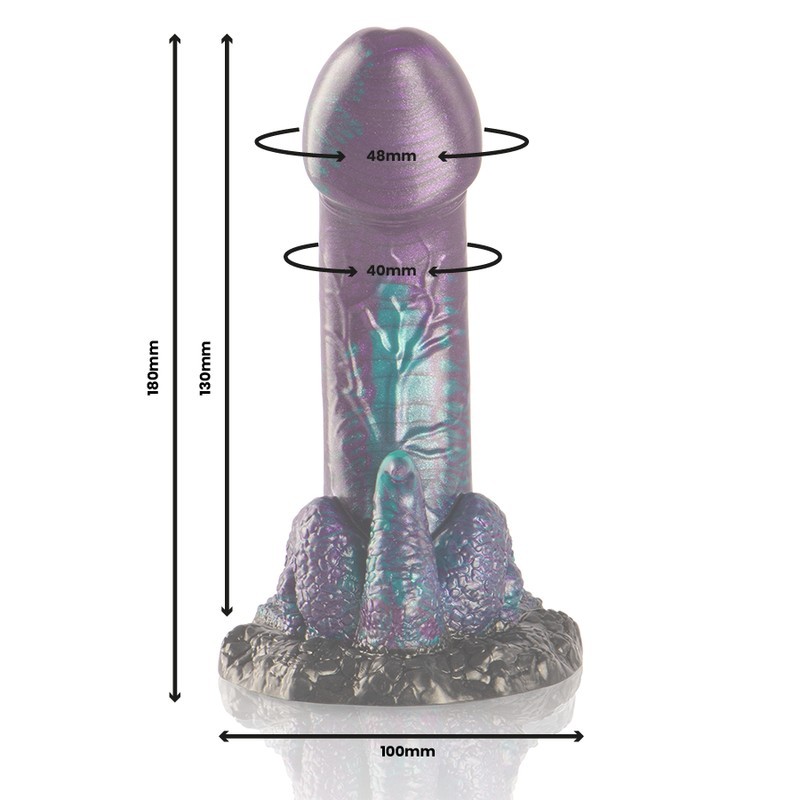 Фаллоимитатор для фистинга Basilisk Dildo Double Scaly Pleasure. Артикул: IXI66864