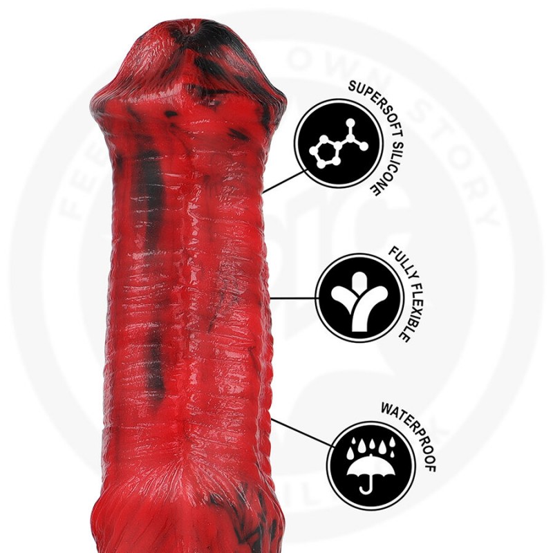 Фаллоимитатор для фистинга Dildo Vulcanus Night Dragon. Артикул: IXI66874
