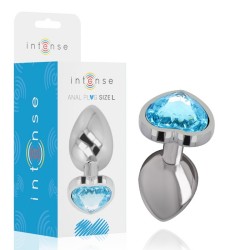 �������� ������ Aluminum Metal Anal Plug Heart
