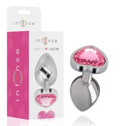 �������� ������ Aluminum Metal Anal Plug Heart