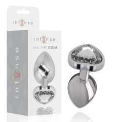 �������� ������ Aluminum Metal Anal Plug Heart