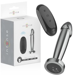 �������� ������ Metal Anal Plug 10 Vibrations Dildo Remote Control